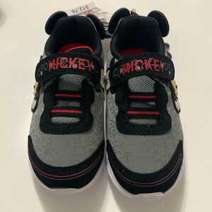 Mickey Mouse velcro, tennis shoes size 7